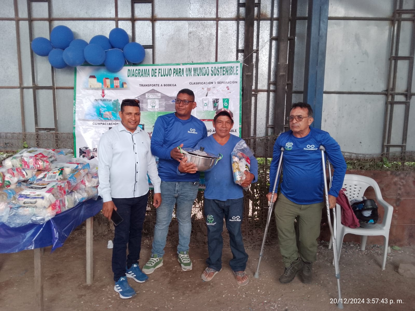 Apoyo y Reconocimiento a los Recicladores de Sahagun
