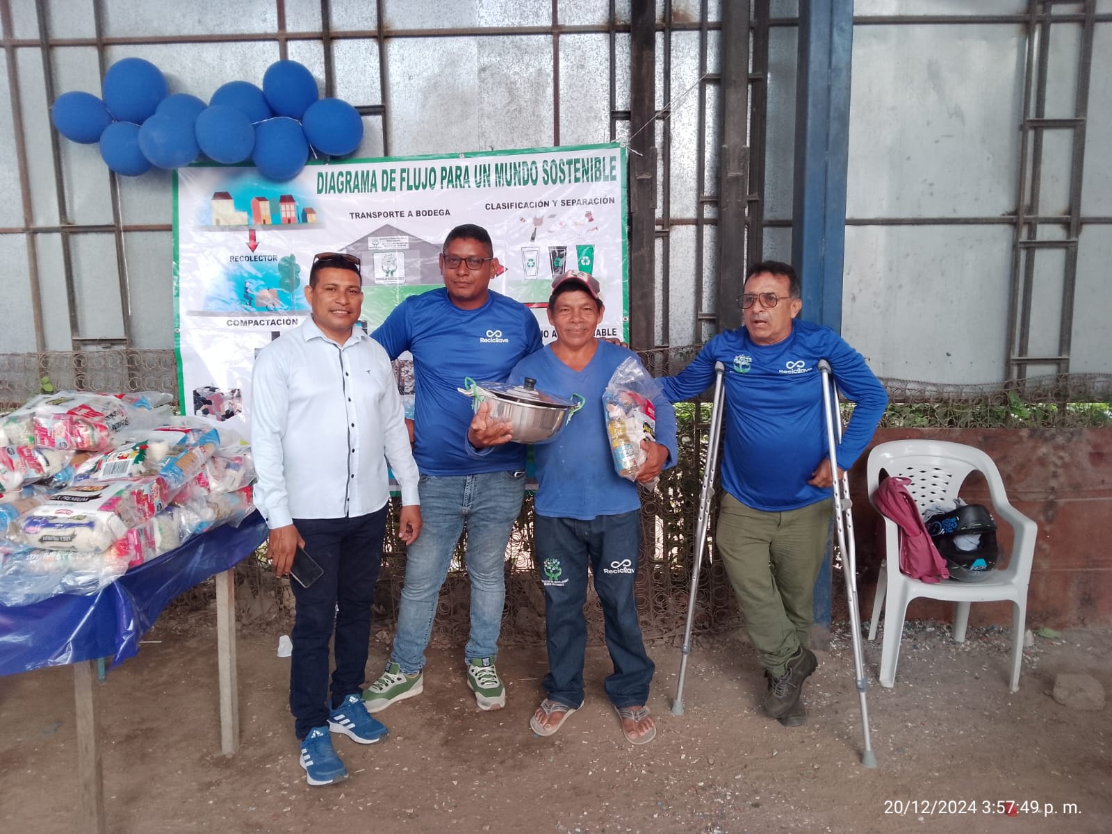 Apoyo y Reconocimiento a los Recicladores de Sahagun