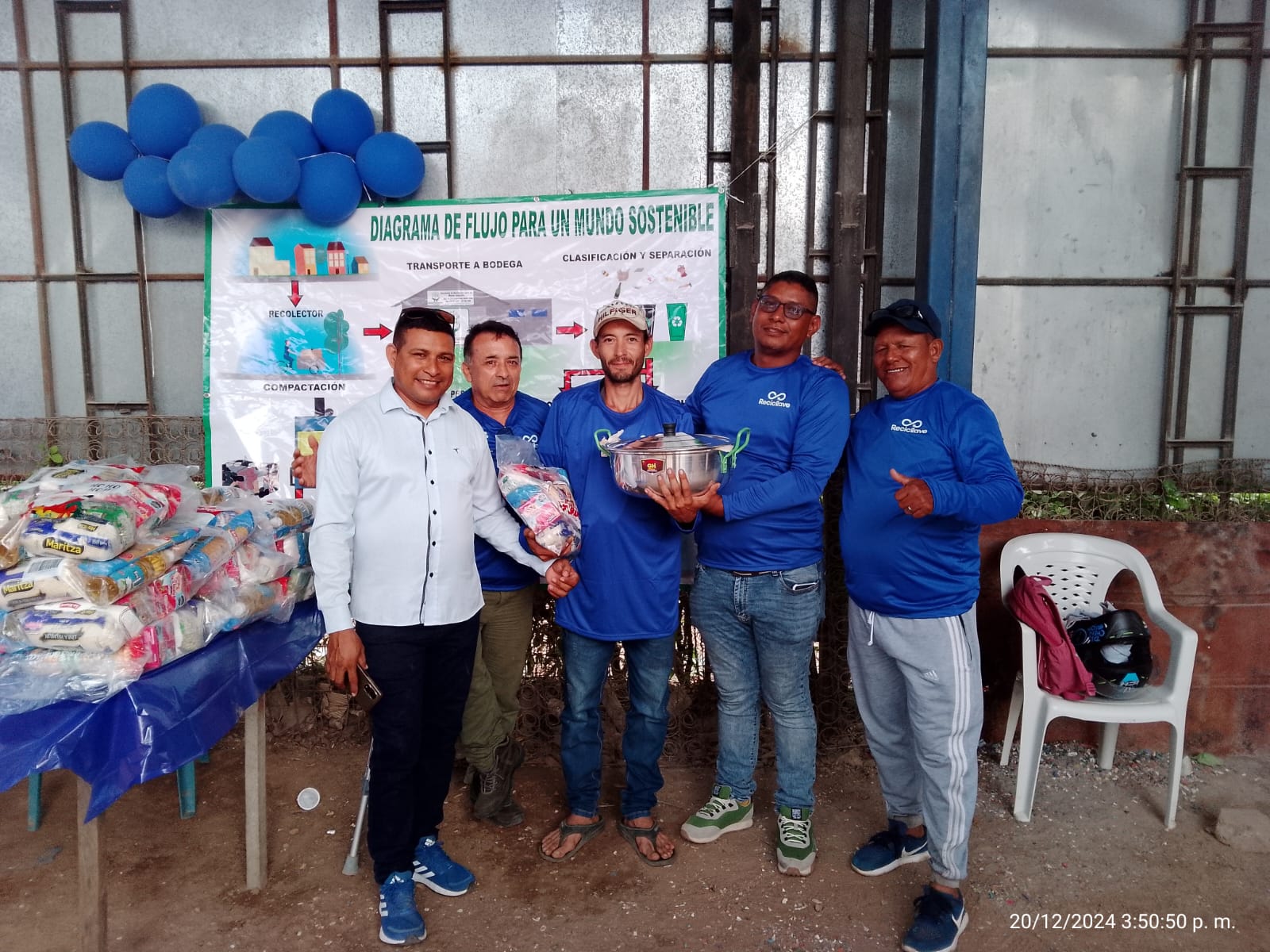 Apoyo y Reconocimiento a los Recicladores de Sahagun
