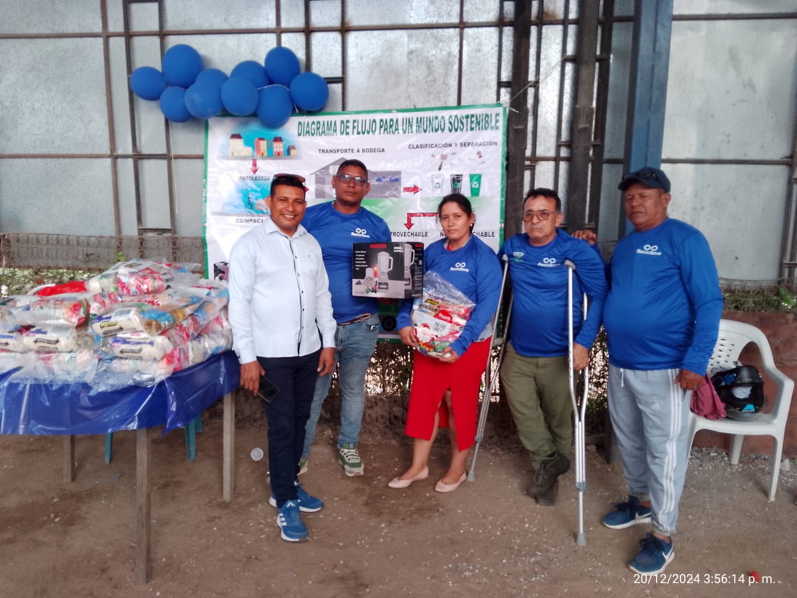Apoyo y Reconocimiento a los Recicladores de Sahagun