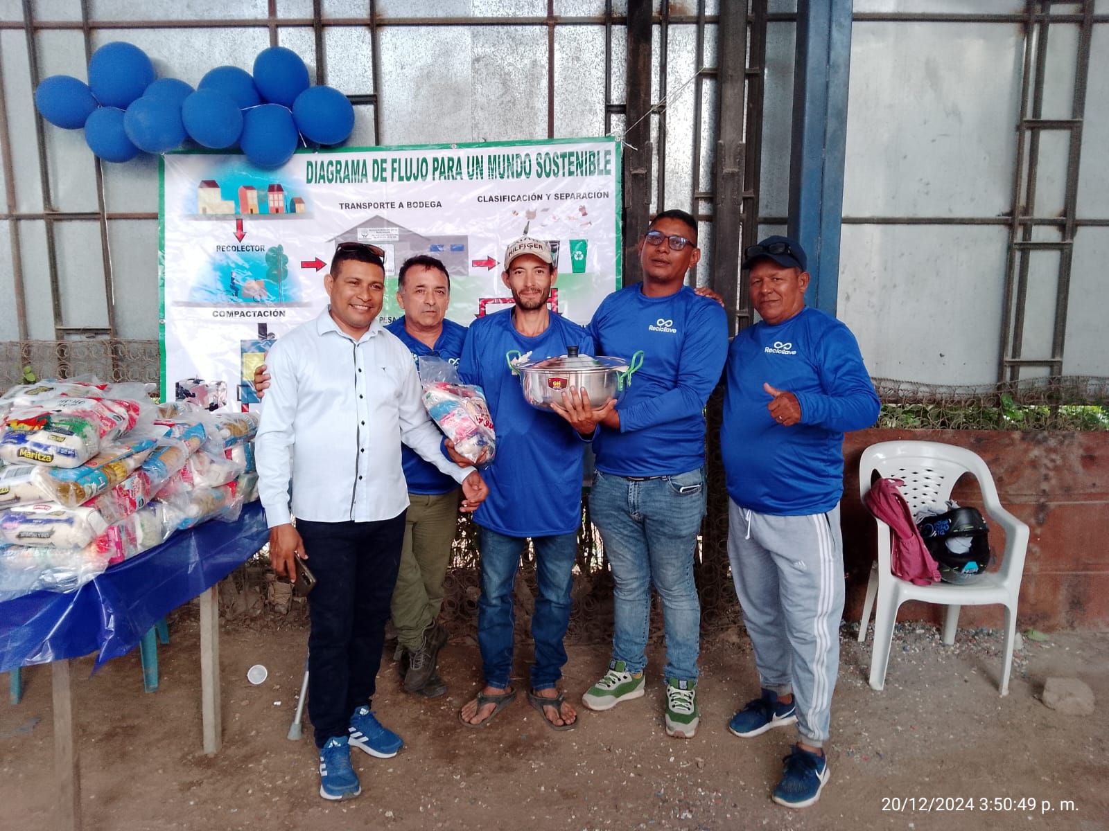 Apoyo y Reconocimiento a los Recicladores de Sahagun