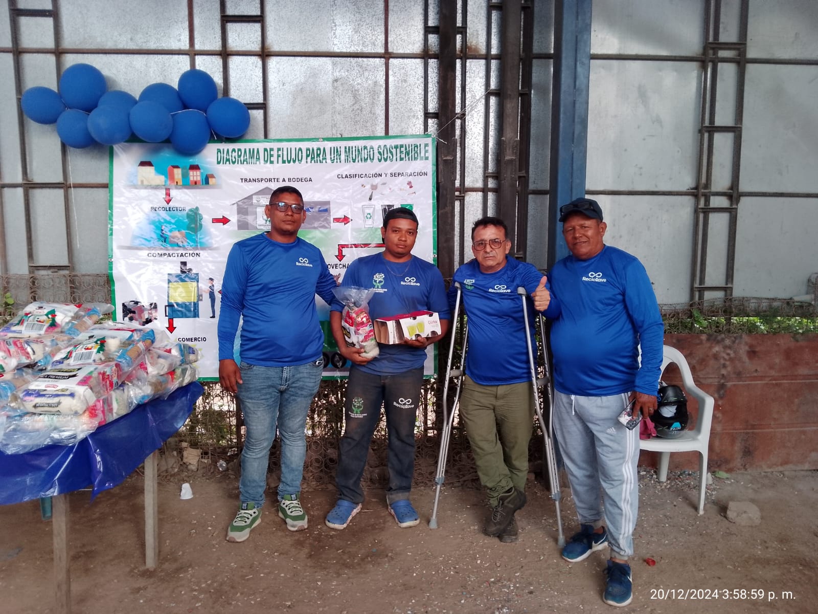Apoyo y Reconocimiento a los Recicladores de Sahagun